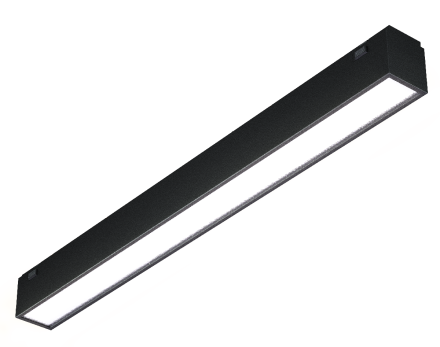 Трековый магнитный светильник iLedex Vision SMART 4825-038-L293-12W-110DG-BK