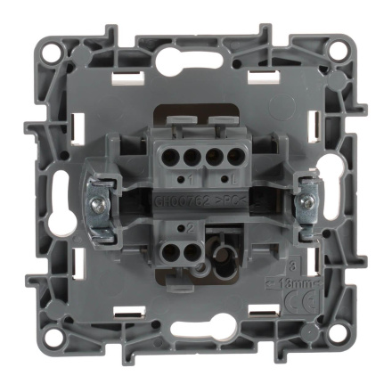 Переключатель одноклавишный Legrand Etika 10A 250V слоновая кость 672300