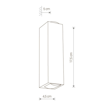 Настенный светильник Nowodvorski Lens Led 9112