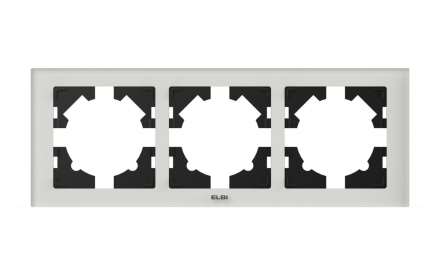 Рамка трехместная ELBI Arya 511-025100-227