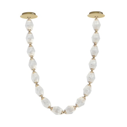 Подвесной светильник Delight Collection OWD865-16 brass/clear