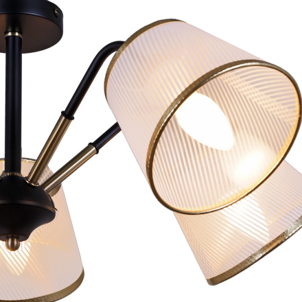 Люстра на штанге Illumico IL0344-5CSQ-79 BK AB