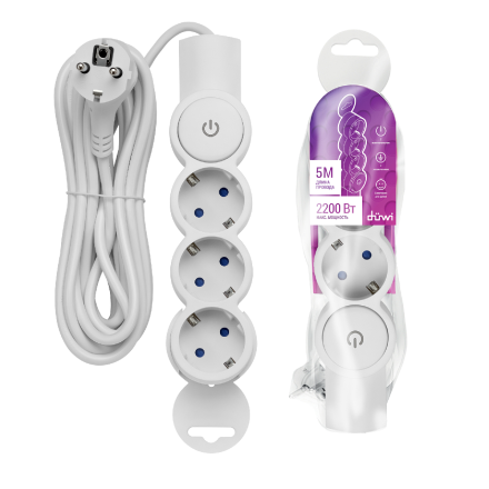 Удлинитель бытовой Duwi 32009 0