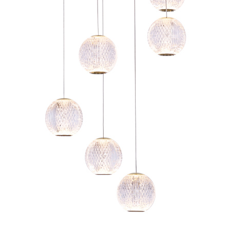 Подвесная люстра DeLight Collection Elliot Diamante MD20001012-12A gold