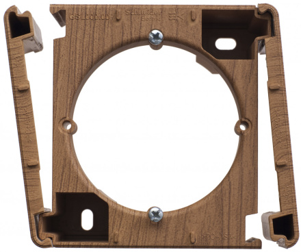 Коробка наружного монтажа Systeme Electric Glossa Дерево Дуб GSL000500