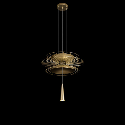 Подвесная люстра Loft IT Star 10141B/400 Gold