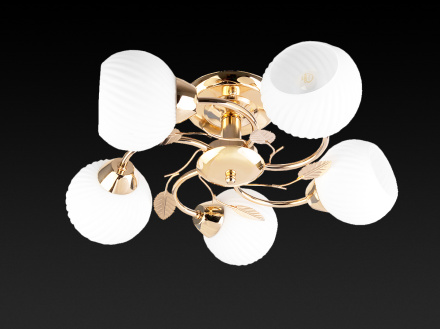 Потолочная люстра Toplight Maria TL3510X-05FG