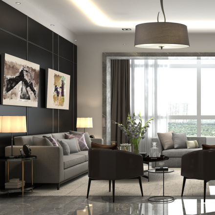 Подвесной светильник Mantra Lua 3684