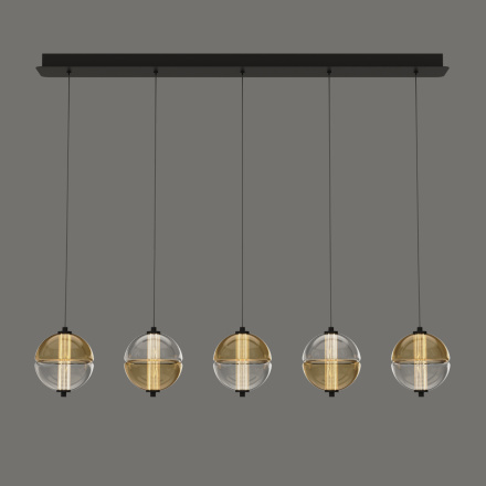 Подвесной светильник Delight Collection MD24022079-5B black/amber