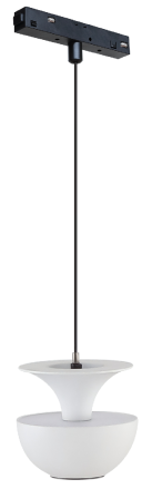 Трековый магнитный светильник iLedex Vision SMART 4822-012-D80-6W-38DG-WH