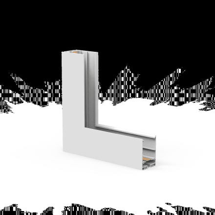 Коннектор угловой Arlight MAG-CON-4563-L90-INT (WH, 5LN, внутренний) 046925