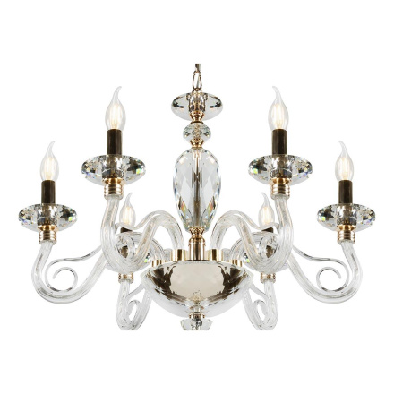 Подвесная люстра iLamp Modo P2328-6 GD