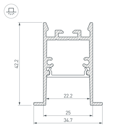 Профиль Arlight SL-COMFORT 031764