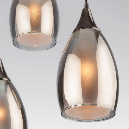 Подвесная люстра Eurosvet Cosmic 50085/3 черный жемчуг