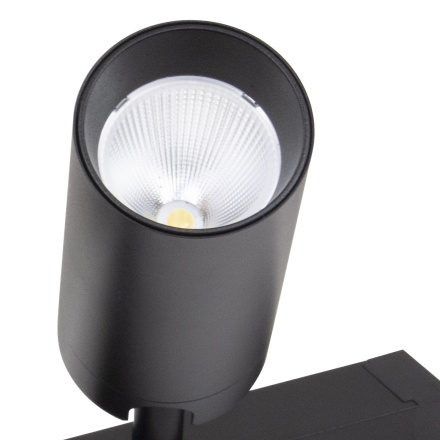 Трековый однофазный светильник AM Group AM528 BK-220V-2X10W SMART