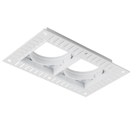 Рамка двойная квадратная скрытого монтажа для светодиодных модулей 0750хх Lightstar Stella 075226-01