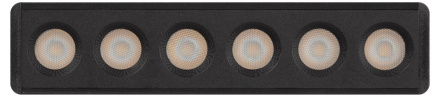 Трековый магнитный светильник Эра TRM-S5-2-6W4K-BK Б0059049