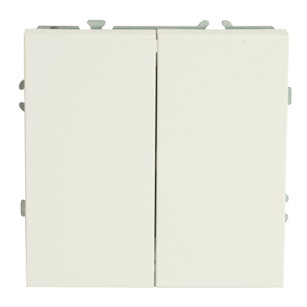 Выключатель двухклавишный Stekker Эмили RSW10-5111-01 50162