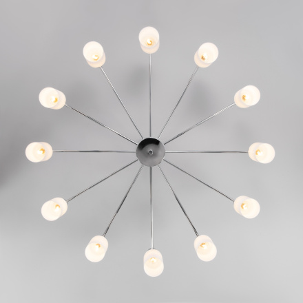 Люстра на штанге Eurosvet Vegga 70160/12 хром