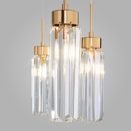 Подвесная люстра Eurosvet Gilian 60163/6 латунь a065757
