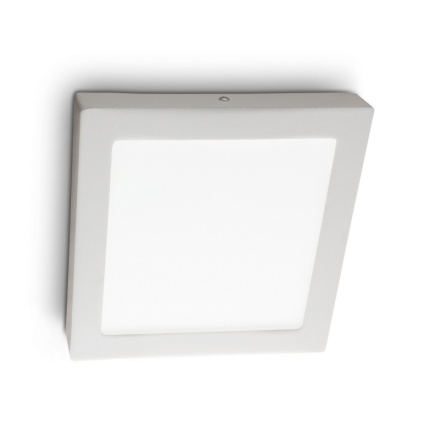 Настенно-потолочный светодиодный светильник Ideal Lux Universal 12W Square Bianco 138633