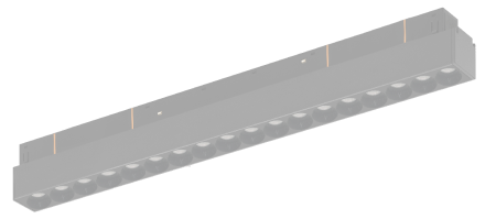 Трековый магнитный светильник iLedex Vision SMART 4822-002-L350-18W-38DG-BK