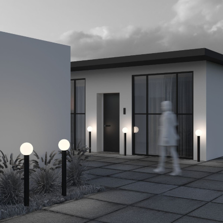 Ландшафтный светильник Maytoni Bold O598FL-01B