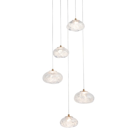 Подвесной светильник Delight Collection P98065-5 antique brass