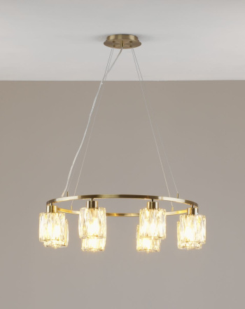 Подвесная люстра Moderli Prismique V11685-8P
