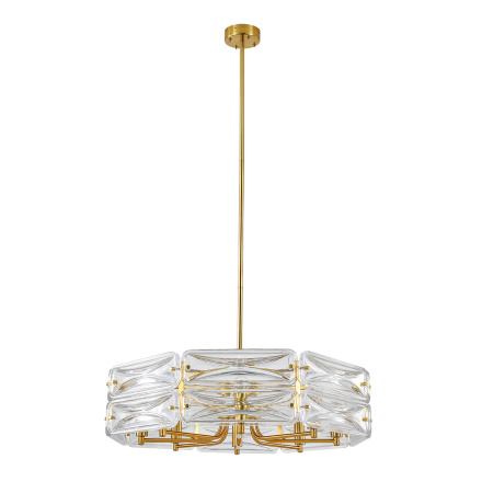Подвесная люстра Indigo Zaffiro 12046/8P Brass V000499