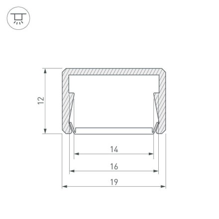Экран Arlight матовый SILER-2000 OPAL 025975