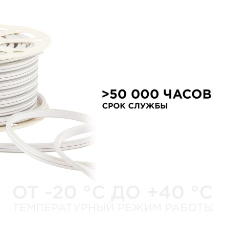 Светодиодный двусторонний неон Apeyron Стандарт 220В 2835 6Вт/м зеленый 50м IP65 17-26