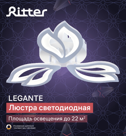 Потолочная люстра Ritter Legante 51664 8