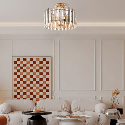 Потолочная люстра Arte Milano Sorrento 375209/5/80/390 GD