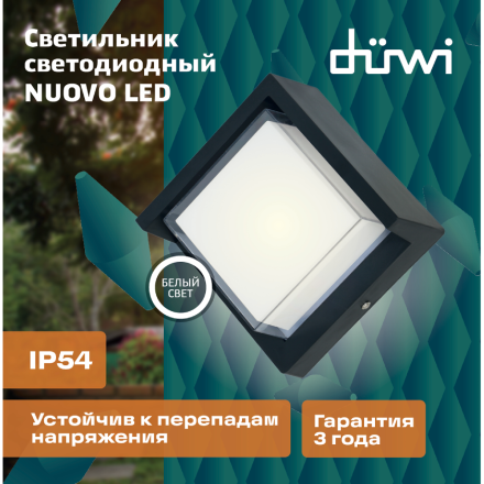 Уличный настенный светильник Duwi Nuovo LED 24783 2