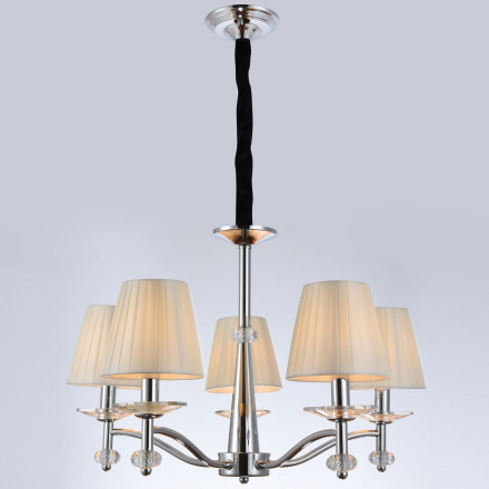 Подвесная люстра Illumico IL1151-5PPA-29 CR Romei