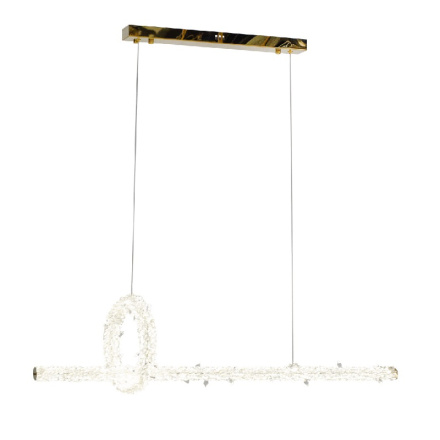 Подвесная люстра AM Group Ovale GD D1000+300