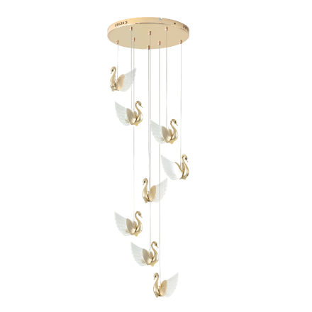 Каскадная люстра Ritter Birdie 51638 9