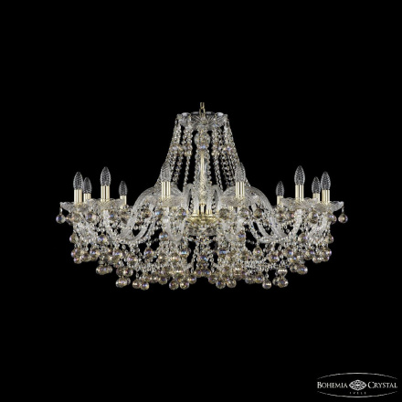 Подвесная люстра Bohemia Ivele Crystal 1409/12/360 G K801