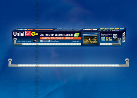Подсветка для зеркал Uniel ULM-F31-5,5W/NW IP20 SILVER картон