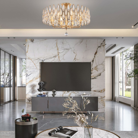 Потолочная люстра Arte Milano Sorrento 372009/8/80/580 GD