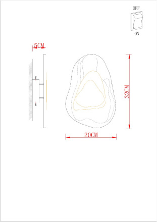 Настенный светильник Arte Lamp Libertas A2096AP-5PB