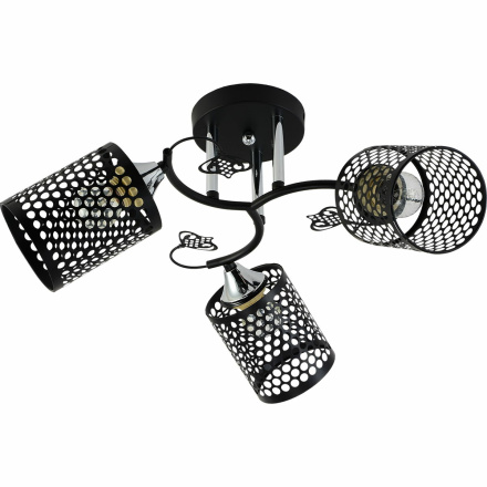 Люстра на штанге Reluce 11320-0.3-03 BK+CR