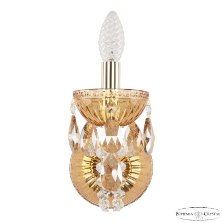 Бра Bohemia Ivele Crystal 5402B/1/141 G Amber/M-1G K721