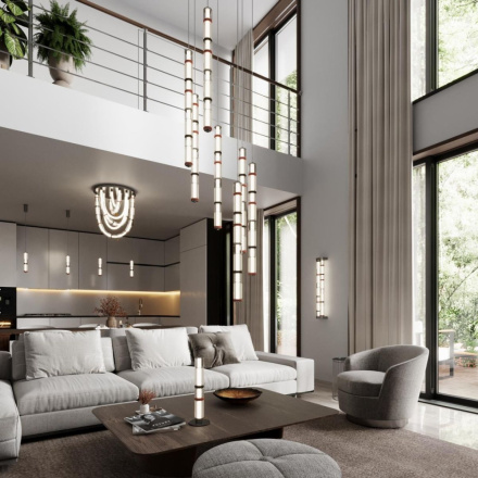 Настольная лампа Odeon Light L-Vision Collier 5456/15TL