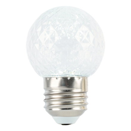 Лампа светодиодная Feron LB-385 шар прозрачный E27 1W 230V 6400K 52176