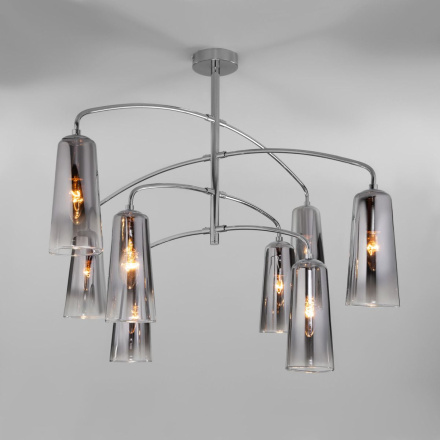 Люстра на штанге Eurosvet Omber 70137/8 хром