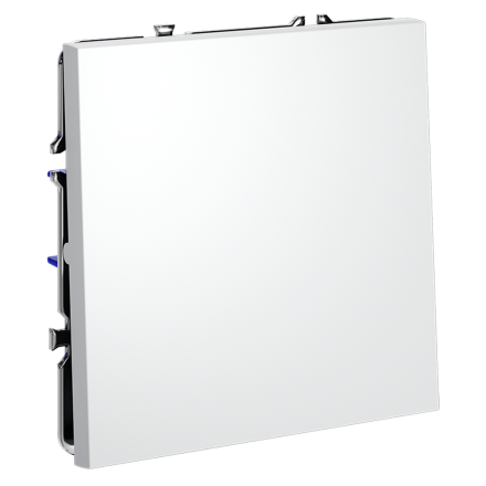 Выключатель одноклавишный Voltum S70 VLS010102 (белый матовый)