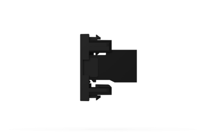 Розетка компьютерная двухместная (Cat 6) ELBI Moda Vox 611-044832-248
