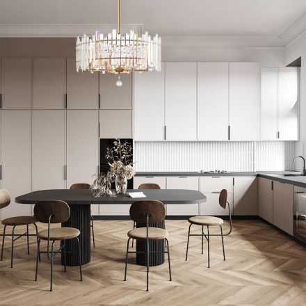 Люстра на штанге Arte Milano Sorrento 372409/8/350/570 GD